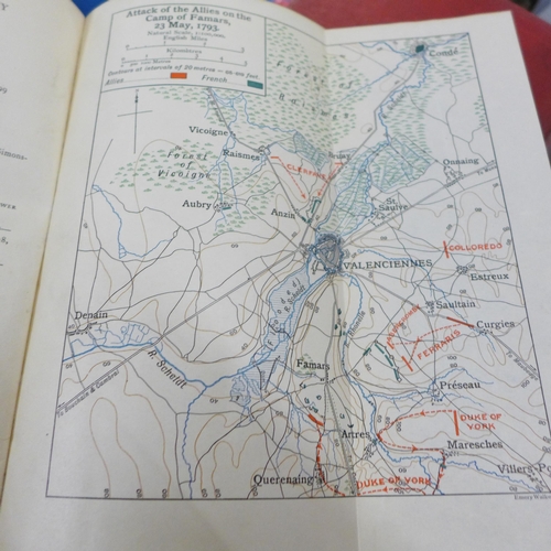 758 - Fortescue's A History of the British Army, volumes I-XI (volume IV in 2 parts) with 3 volumes of map... 