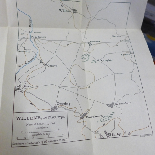 758 - Fortescue's A History of the British Army, volumes I-XI (volume IV in 2 parts) with 3 volumes of map... 