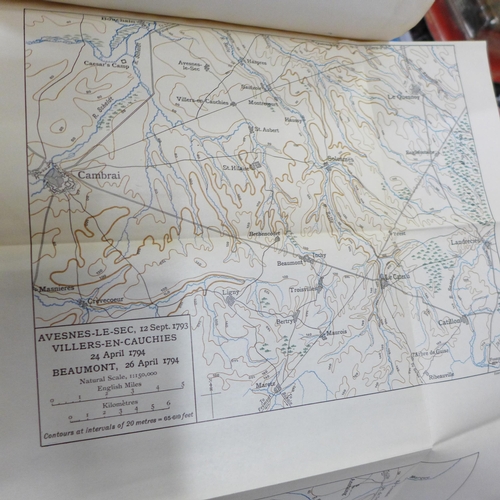 758 - Fortescue's A History of the British Army, volumes I-XI (volume IV in 2 parts) with 3 volumes of map... 