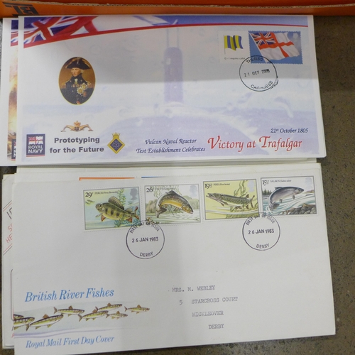 761 - A collection of first day covers, 1980s and 1990s