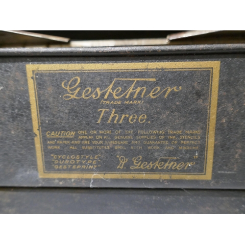 779 - A Gestetner Three cyclostyle durotype Gesteprint duplicator **PLEASE NOTE THIS LOT IS NOT ELIGIBLE F... 