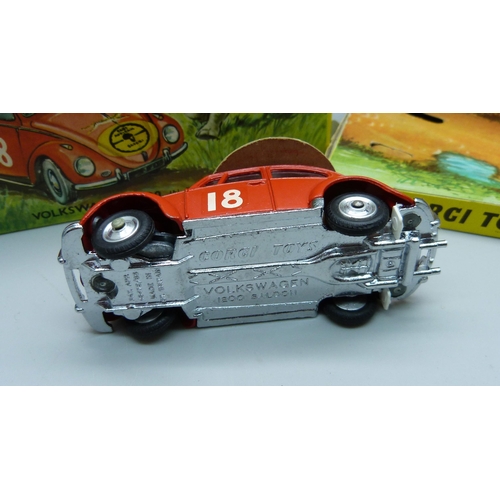 811 - A Corgi Toys 256 Volkswagen 1200, later box a/f