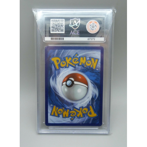 828 - An Ace Grading 2021 Celebrations Blastoise Holo #2 classic collection 10 gem mint Pokemon card