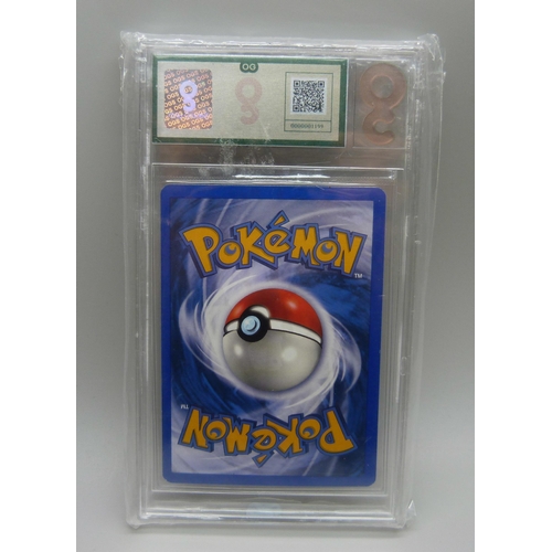 830 - An Only Graded 2004 Pokemon Ex Fire Red and Leaf Green Voltorb holo card, grade 9