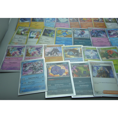 835 - Black Star rare holographic Pokemon cards, 35