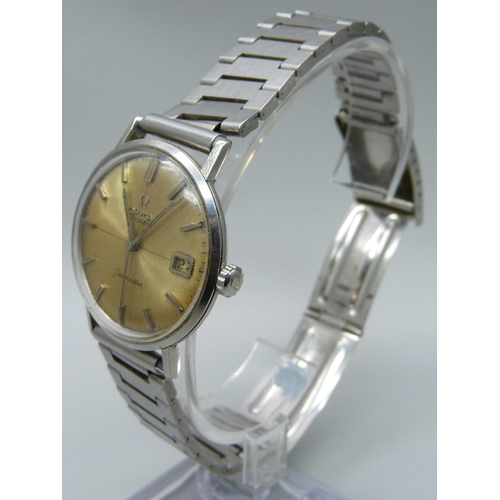 930 - An Omega Seamaster automatic wristwatch, (not an Omega bracelet)