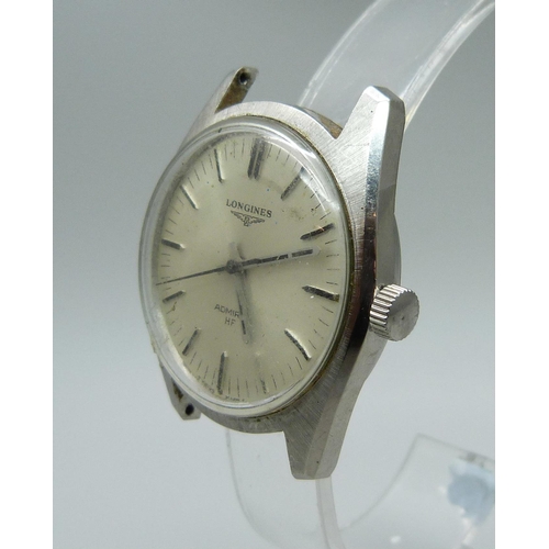 933 - A Longines Admiral HF wristwatch