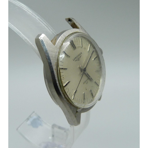 933 - A Longines Admiral HF wristwatch