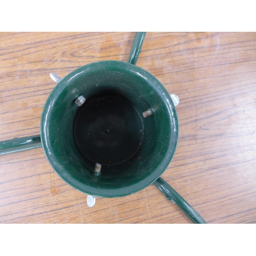 2258 - A large Christmas tree holder - metal