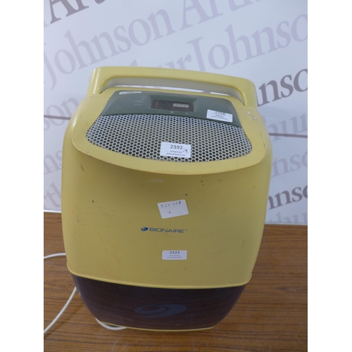 2323 - A Bionaire BDQ24, 390W, 220-240V dehumidifier