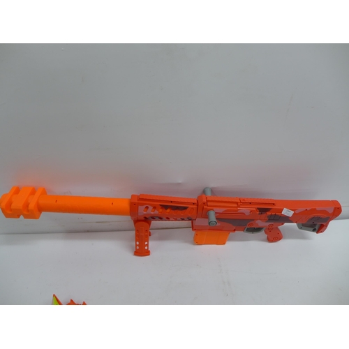 2364 - A large quantity of Nerf toys including Fortnite guns bullets and webbing