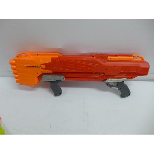 2364 - A large quantity of Nerf toys including Fortnite guns bullets and webbing