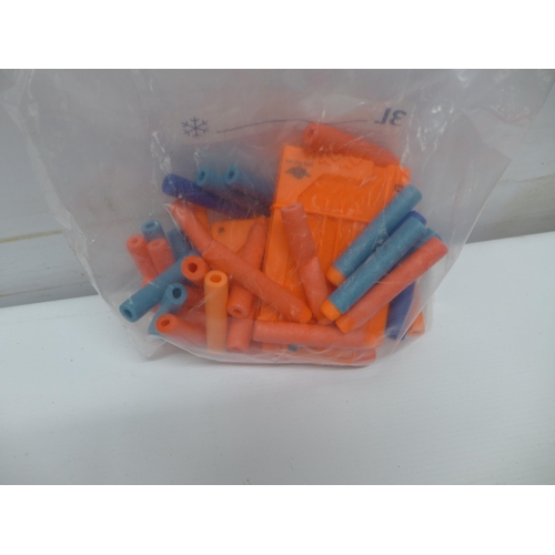 2364 - A large quantity of Nerf toys including Fortnite guns bullets and webbing