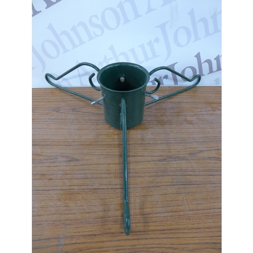 2258 - A large Christmas tree holder - metal