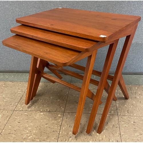 32A - A Swedish Bengt Ruda teak nest of tables