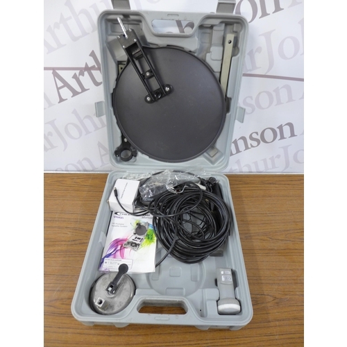 2326 - A Philex Vision HD portable satellite system