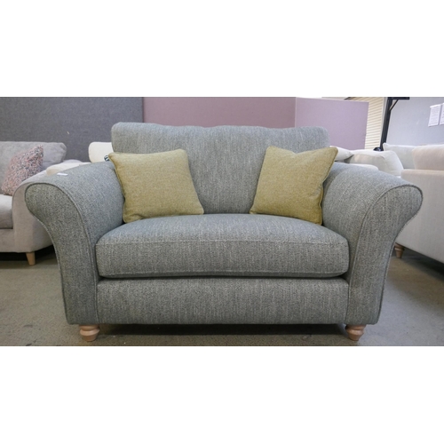 1501 - An olive love seat - Brand new RRP £899