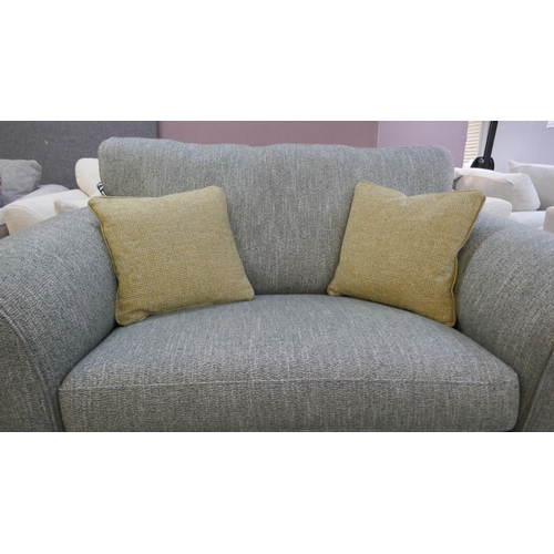 1501 - An olive love seat - Brand new RRP £899