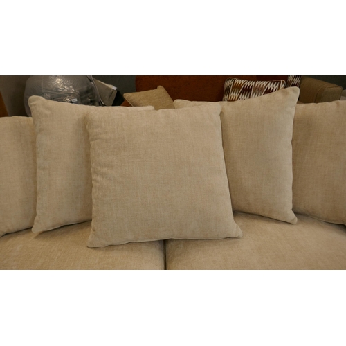 1505 - A calico velvet three seater sofa - Brand new RRP £989