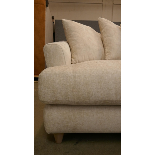 1505 - A calico velvet three seater sofa - Brand new RRP £989