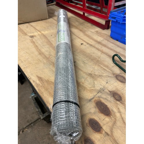 2259A - 1 roll of Prime-weld ¼ x ¼ wire mesh