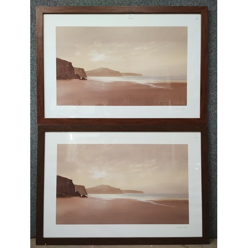 346 - Two signed Spencer See landscape prints, framed