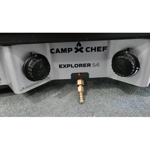 6001 - Camp Chef Explorer 14 Camp Stove - No Legs, Original RRP £139.99 + vat (328-195)* This lot is subjec... 