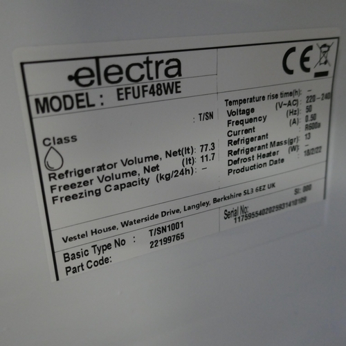 4002 - Electra Under Counter fridge - Model EFUF48WE  (554-180)   * This lot is subject to vat