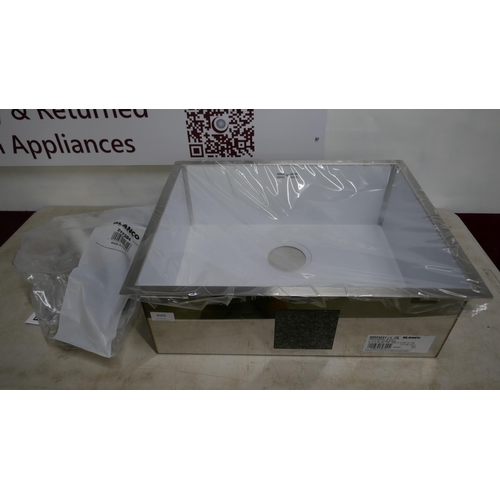 4009 - Blanco Cuba Large 1.0 Bowl Stainless Steel Sink - 400x500  - model no -BL468338 (554-16)   * This lo... 