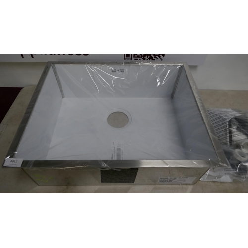 4012 - Blanco Cuba Large 1.0 Bowl Stainless Steel Sink - 400x500  - model no -BL468338 (554-106)   * This l... 