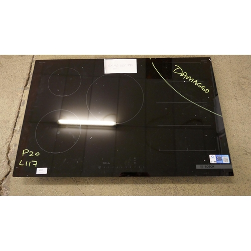 4015 - 2x Broken Bosch Induction 5 Zone Hob's (554-42,117)   * This lot is subject to vat