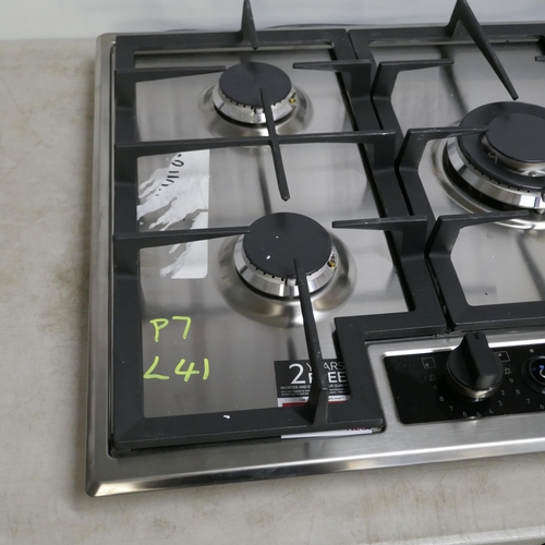 4017 - AEG Built In Gas 5 Burner Hob  - model no -HGB75420YM (554-41)   * This lot is subject to vat