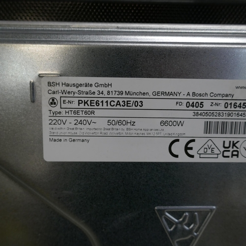 4018 - Bosch Ceramic 4 Zone Hob H46xW592xD522  (554-40)   * This lot is subject to vat