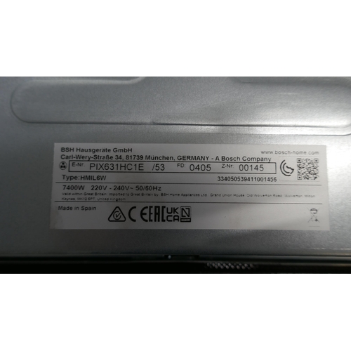 4021 - Bosch Multi-zone Induction Hob - model no -PIX631HC1E (554-63)   * This lot is subject to vat