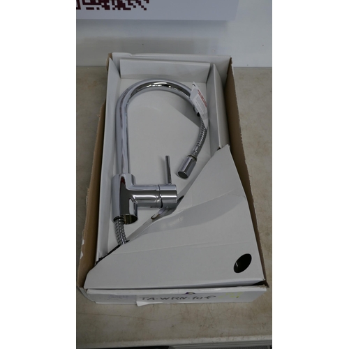 4021a - Proetus Pull-Out Chrome Mixer Tap - High Pressure Only (554-32)   * This lot is subject to vat