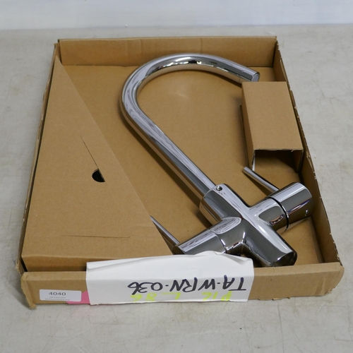 4040 - Kronos Chrome Mixer Tap - High/Low Pressure - model no -78CR490F4WN (554-86)   * This lot is subject... 