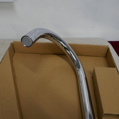 4040 - Kronos Chrome Mixer Tap - High/Low Pressure - model no -78CR490F4WN (554-86)   * This lot is subject... 