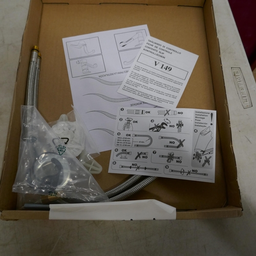 4040 - Kronos Chrome Mixer Tap - High/Low Pressure - model no -78CR490F4WN (554-86)   * This lot is subject... 