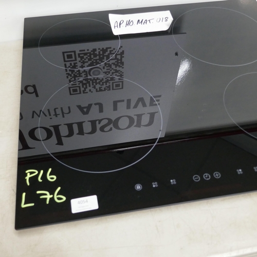 4054 - Matrix 4 Zone Induction Hob (554-76)   * This lot is subject to vat