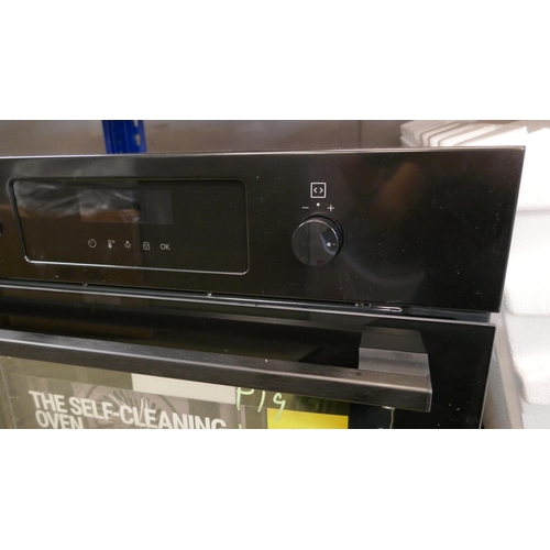 4055 - Zanussi Single Pyrolytic Black Oven  (554-112)   * This lot is subject to vat