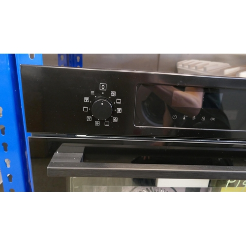 4055 - Zanussi Single Pyrolytic Black Oven  (554-112)   * This lot is subject to vat