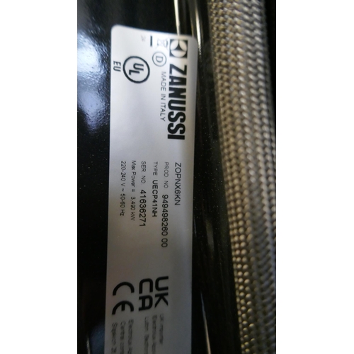 4055 - Zanussi Single Pyrolytic Black Oven  (554-112)   * This lot is subject to vat