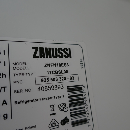 4061 - Zanussi 70/30 Fridge Freezer - Low Frost H1772xW546xD549  (554-58)   * This lot is subject to vat