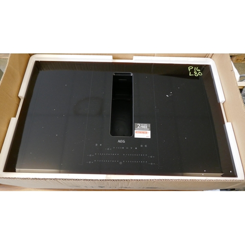 4068 - AEG  4 Zone Venting Induction Hob With Accessories -  H214xW830xD515 (554-80)   * This lot is subjec... 