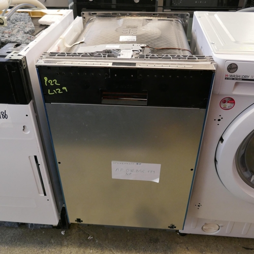 4070 - Bosch  Slimline Silence Integrated Dishwasher (554-129)   * This lot is subject to vat