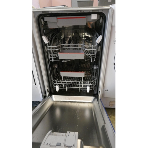 4070 - Bosch  Slimline Silence Integrated Dishwasher (554-129)   * This lot is subject to vat