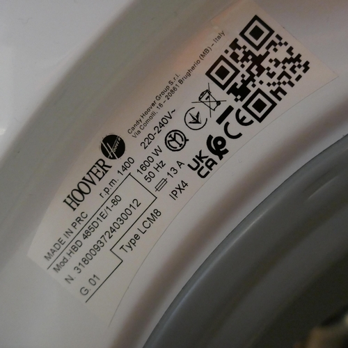 4071 - Hoover H Wash And Dry 300 Lite Integrated Washer Dryer (8+5kg) - model no -HBD 485D1E (554-128)   * ... 