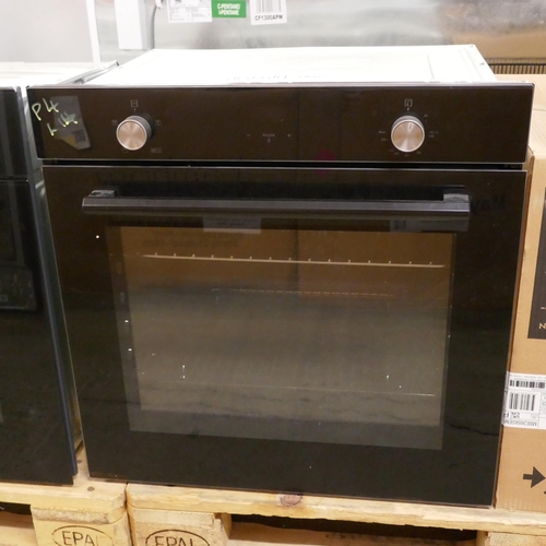 4078 - Viceroy Single Oven with EcoSteam - Black  H595xW595xD547 - model no -WROV60BK (554-14)   * This lot... 