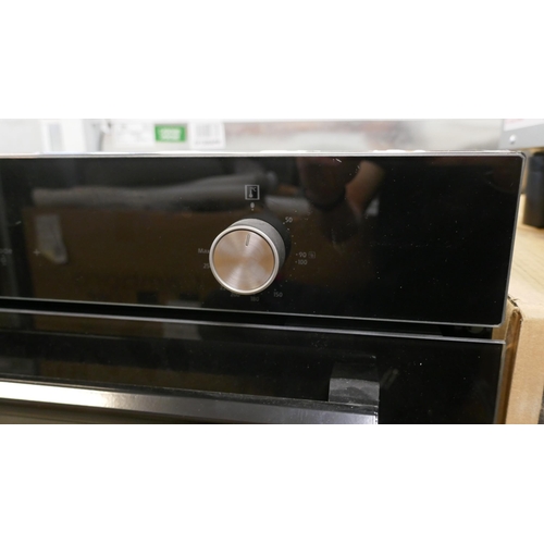 4078 - Viceroy Single Oven with EcoSteam - Black  H595xW595xD547 - model no -WROV60BK (554-14)   * This lot... 