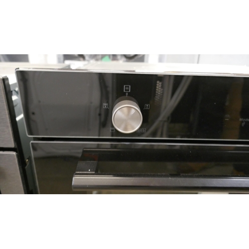 4080 - Viceroy Single Oven with EcoSteam - Black H595xW595xD547  - model no -WROV60BK (554-111)   * This lo... 